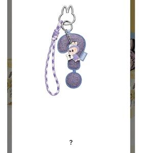 Pop Mart Labubu Pin for Love Letter Pendant Keychain – “?” Rare Mystery (New)